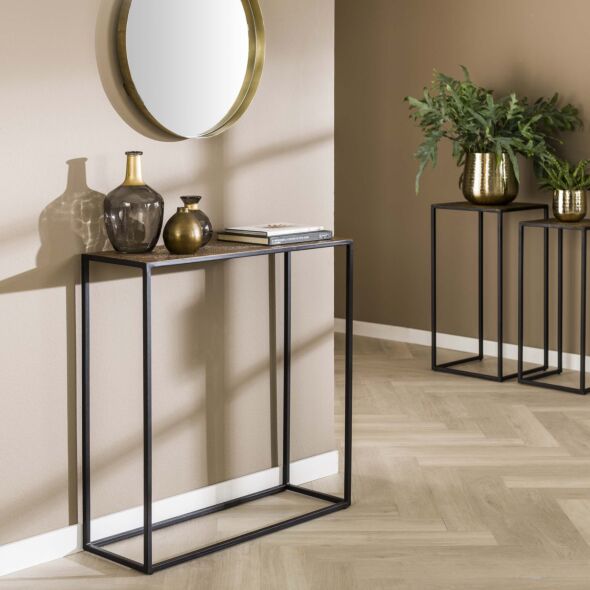 Sidetable Iron Metallic