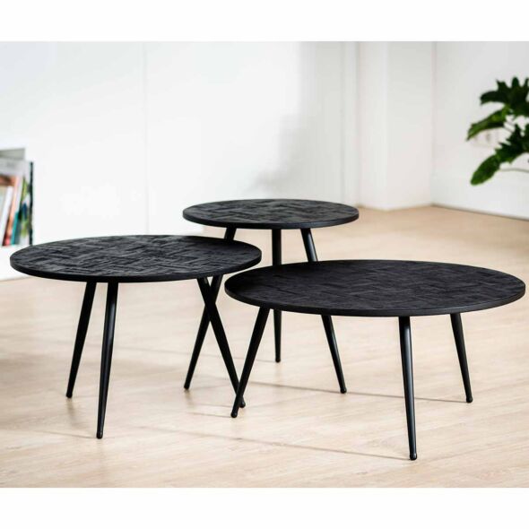 Salontafel Justin, set van 3