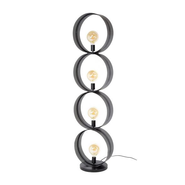 Vloerlamp Ring geperforeerd L