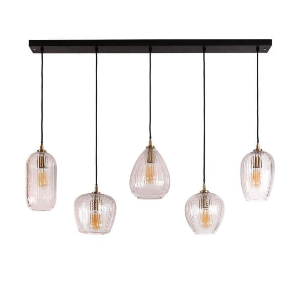 Hanglamp Diamond Grain 5-lichts