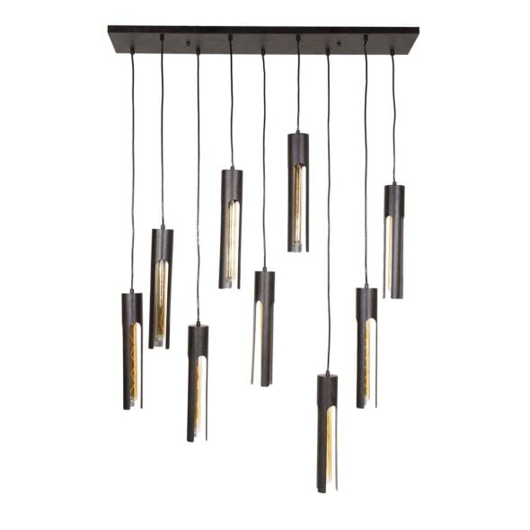 Hanglamp Tube 5+4 Lichts