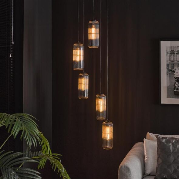 Hanglamp Clilinder 5-lichts