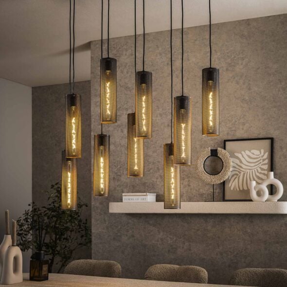 Hanglamp Tube mesh