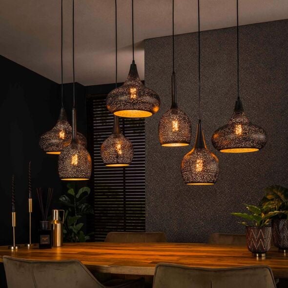 Hanglamp Zip 7-lichts