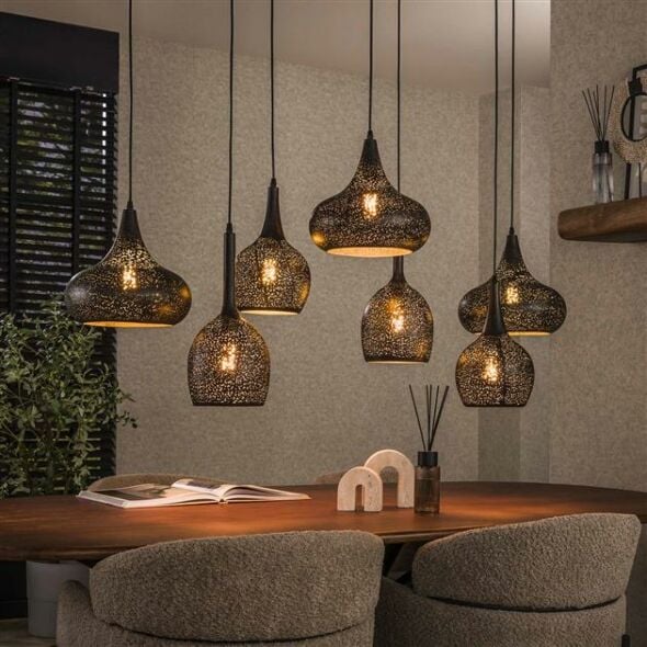 Hanglamp Zip 7-lichts
