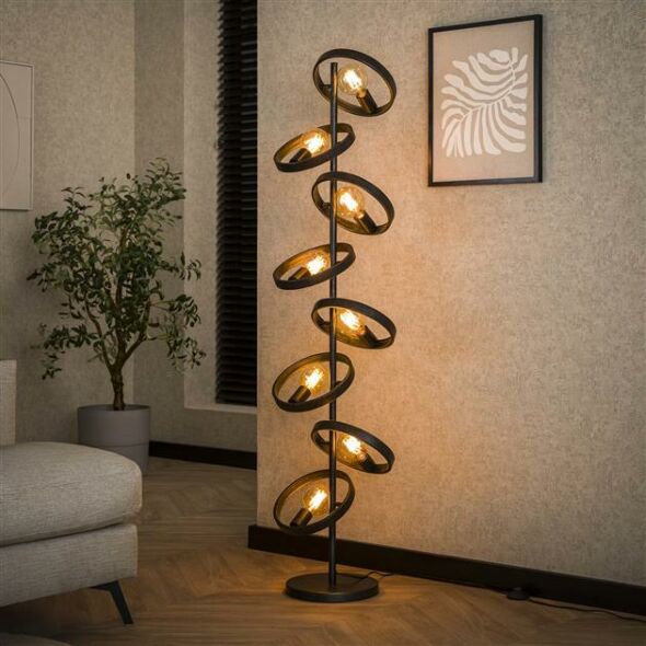 Vloerlamp Hover 8-lichts