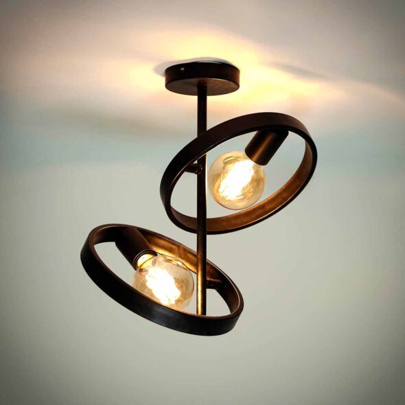 Plafondlamp Hover 2-lichts