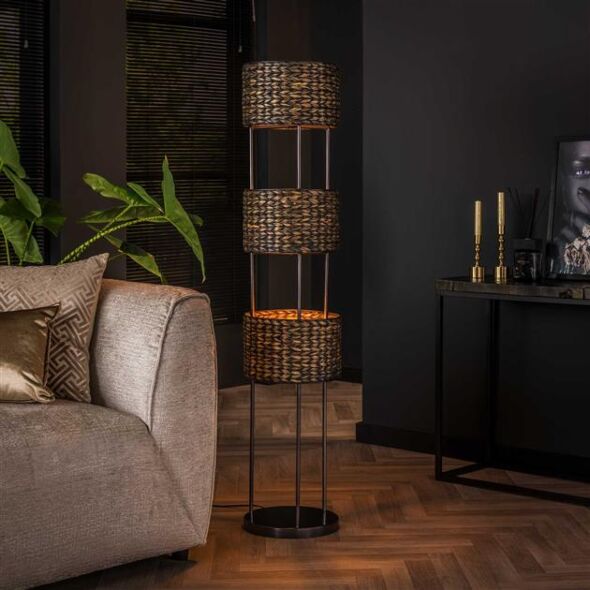 Vloerlamp Waterhyacint tower 3-lichts
