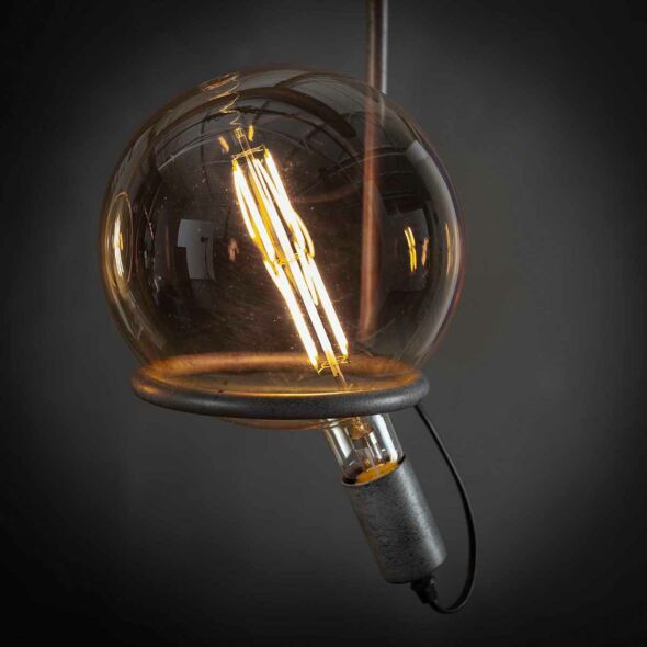 Lichtbron Bol Amber Ø 20cm