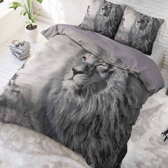 Dekbedovertrek King Of Nature Grijs 140x220