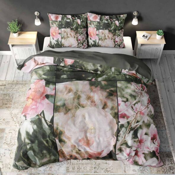 Dekbedovertrek Flower Fashion Art Groen 240x220