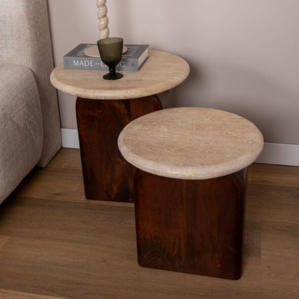 Salontafel Senna, set van 2