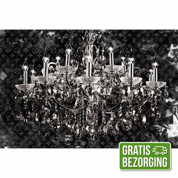 Glasschilderij Chandelier 120x80