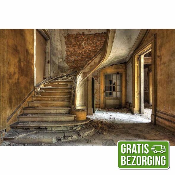 Verlaten Glasschilderij 160x110