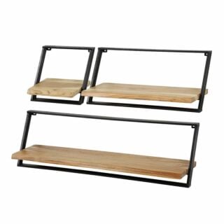 Wandplank Lean, set van 3