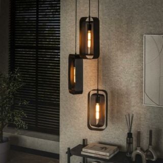 Hanglamp Mesh rotate 3-lichts 