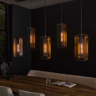 Hanglamp Mesh rotate 5-lichts