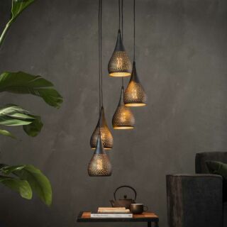 Hanglamp Sven 5-lichts