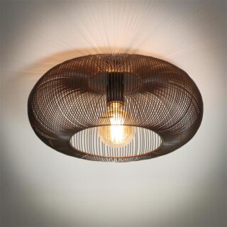 Plafondlamp Copper Twist 1-lichts