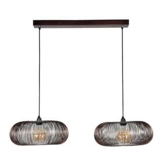 Hanglamp Copper Twist 2-lichts