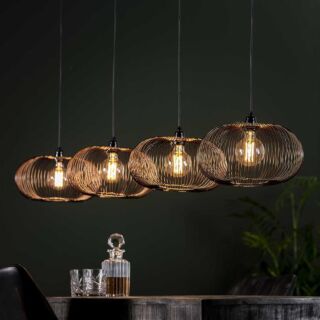Hanglamp Copper Twist 4-lichts