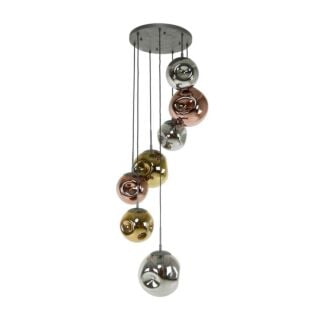 Hanglamp Stellar 7-lichts