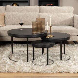Salontafels Lisa, set van 3
