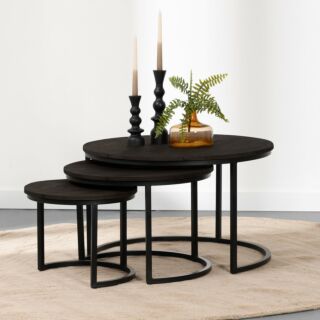 Salontafel Lieke, set van 3