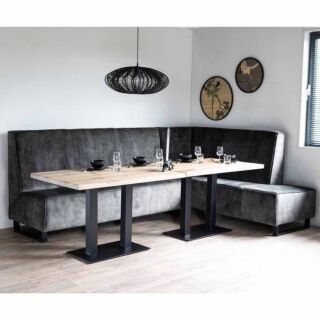 Eetkamerbank Jelle 200 cm+ottomaan