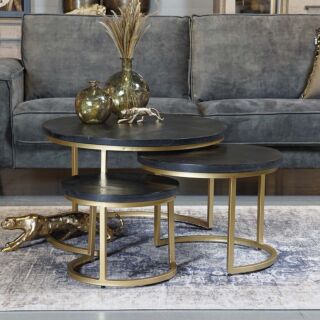 Salontafel Suzy, set van 3