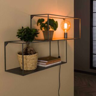 Wandschap Cubic L 1-lichts