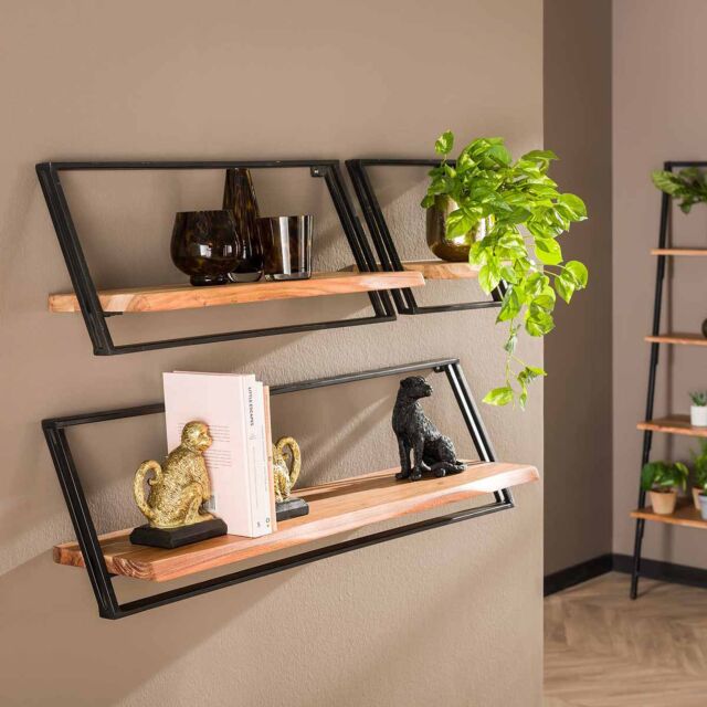 Wandplank Lean, set van 3