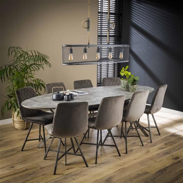 Eettafel Ricardo Ovaal