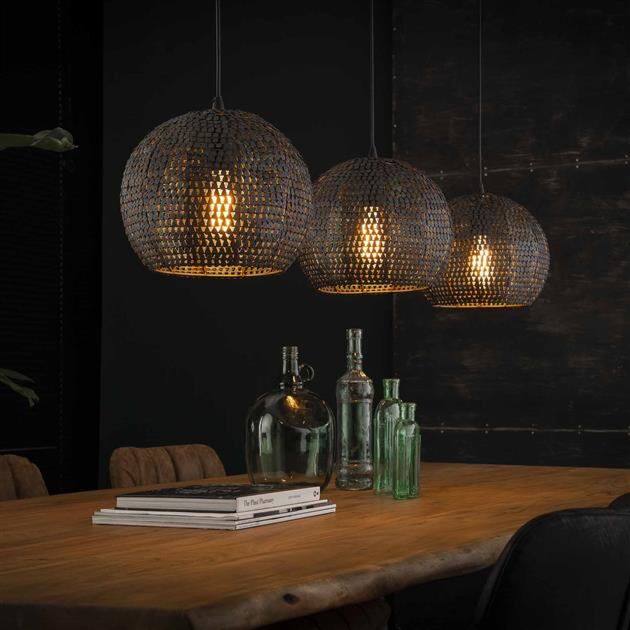Hanglamp Armor rond