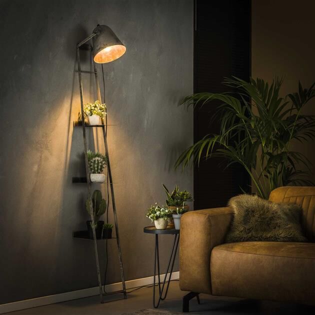 Wandschap met Lamp Max