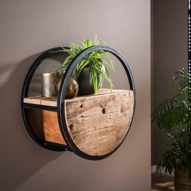 Wandschap Circle Ø50 cm