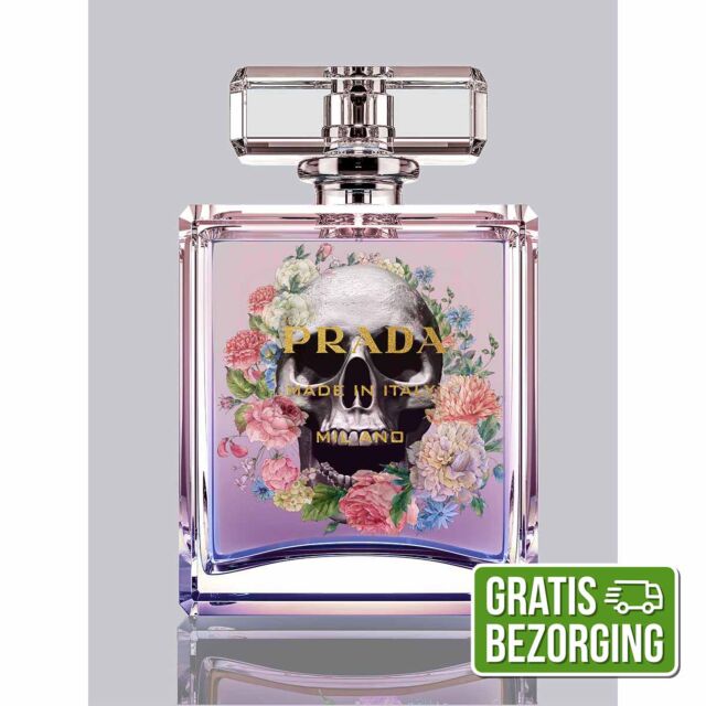Glasschilderij Prada 60x80