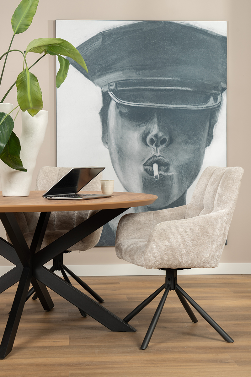 Hoeveel stoelen passen aan een ronde tafel
